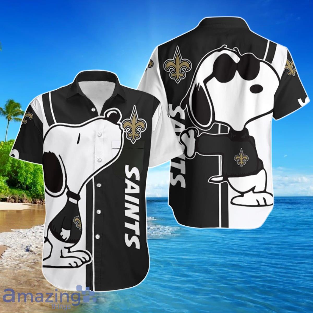 Cute Snoopy New Orleans Saints Snoopy Lover Hawaiian Shirt Summer