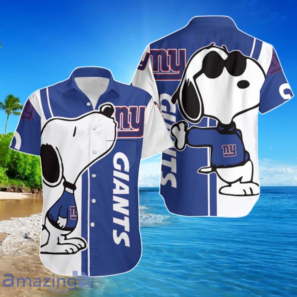 New York Giants Hawaiian Shirt