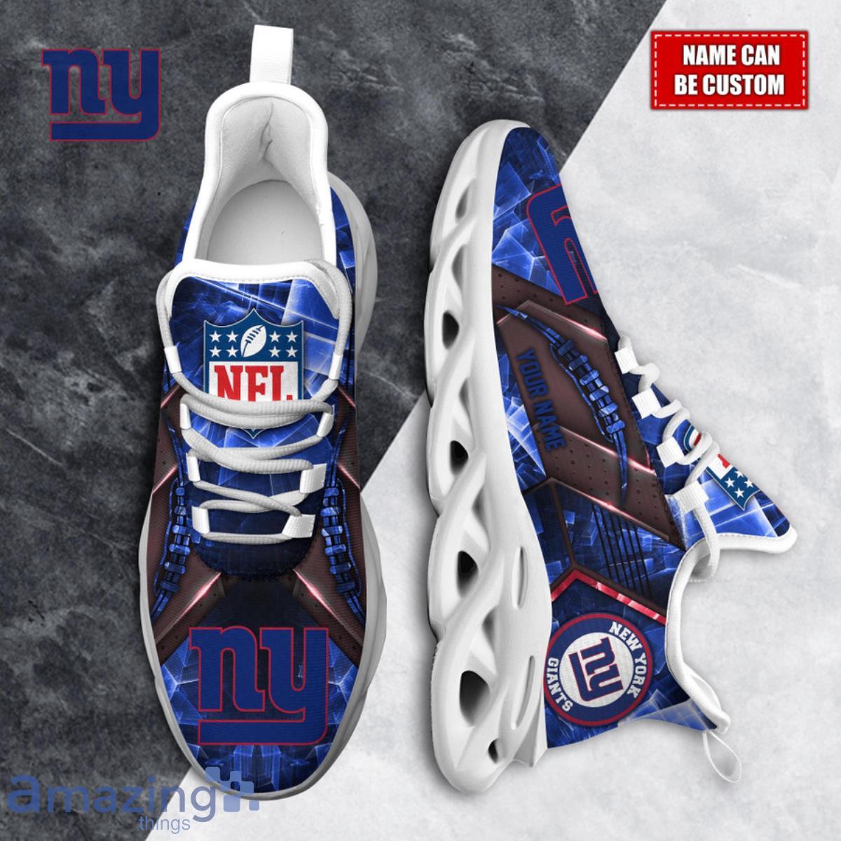 New York Giants NFL New Clunky Sneakers Max Soul Shoes For Men And Women -  Banantees