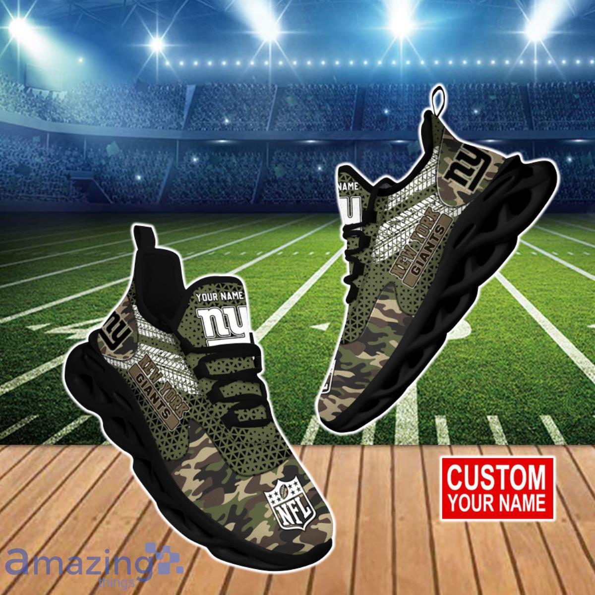 New York Giants NFL Clunky Max Soul Shoes Custom Name Unique Gift For True Fans Product Photo 1