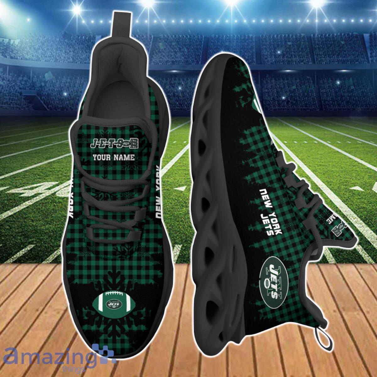 New York Jets NFL Clunky Max Soul Shoes Custom Name Unique Gift For Fans image New York Jets NFL Clunky Max Soul Shoes Custom Name Unique Gift For Fans Product Photo 2