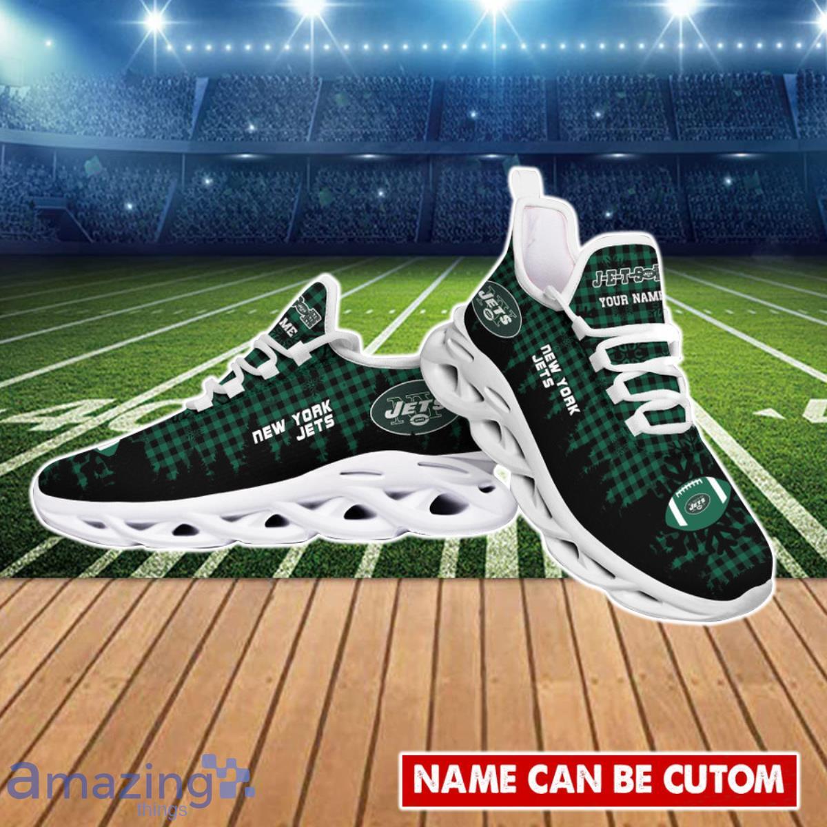 New York Jets NFL Clunky Max Soul Shoes Custom Name Unique Gift For Fans image New York Jets NFL Clunky Max Soul Shoes Custom Name Unique Gift For Fans Product Photo 3