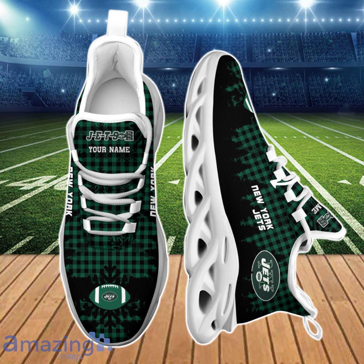 New York Jets NFL Clunky Max Soul Shoes Custom Name Unique Gift For Fans image New York Jets NFL Clunky Max Soul Shoes Custom Name Unique Gift For Fans Product Photo 4