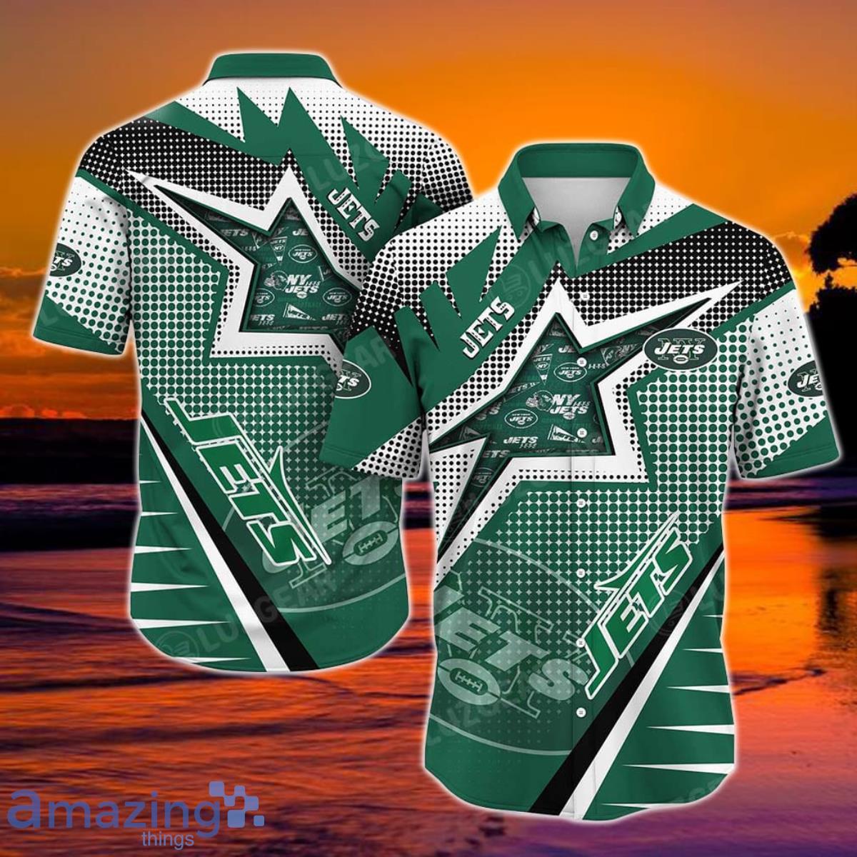 Custom New York Jets Hawaiian Shirt Fascinating NY Jets Gift