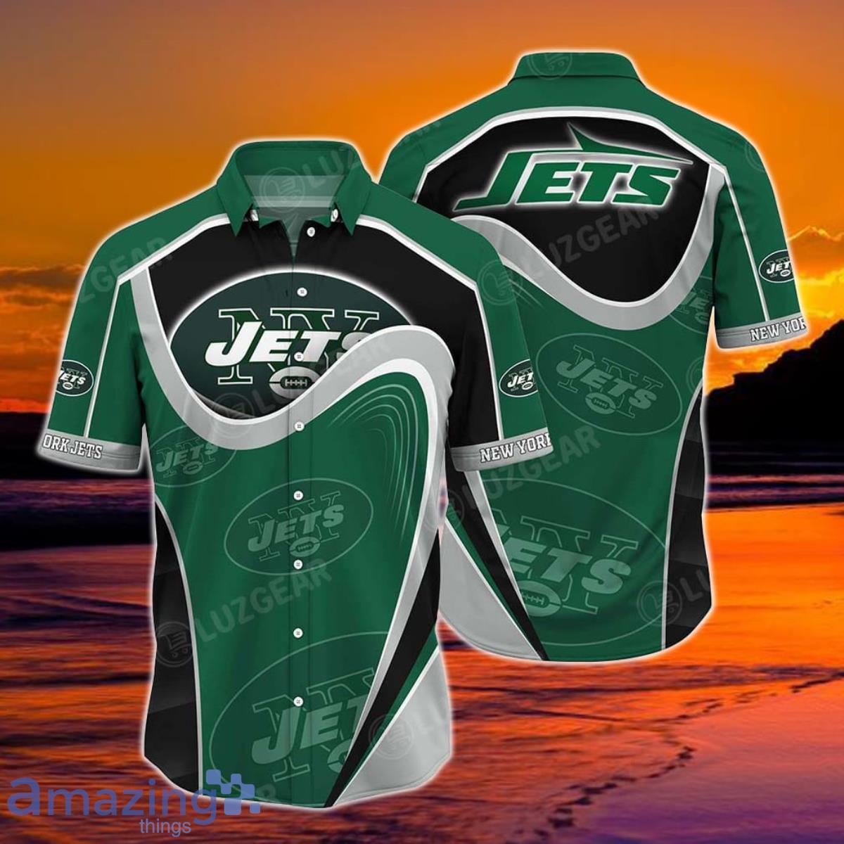 New York Jets NFL Hawaiian Shirt Best Gift Ideas Product Photo 1