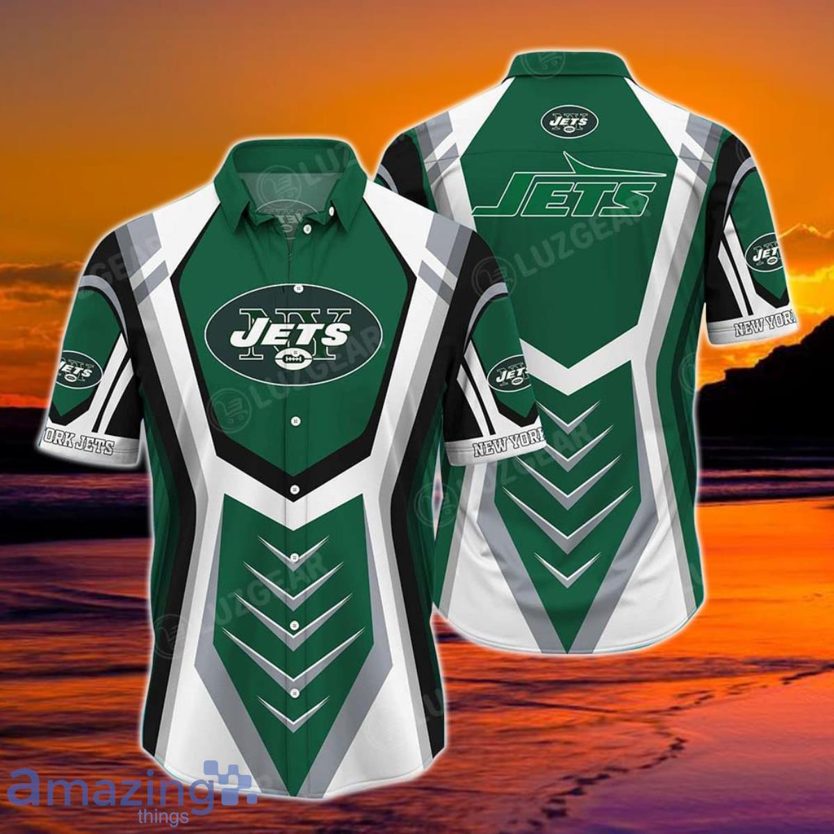 New York Jets NFL Hawaiian Shirt New Best Gift For Fans Product Photo 1