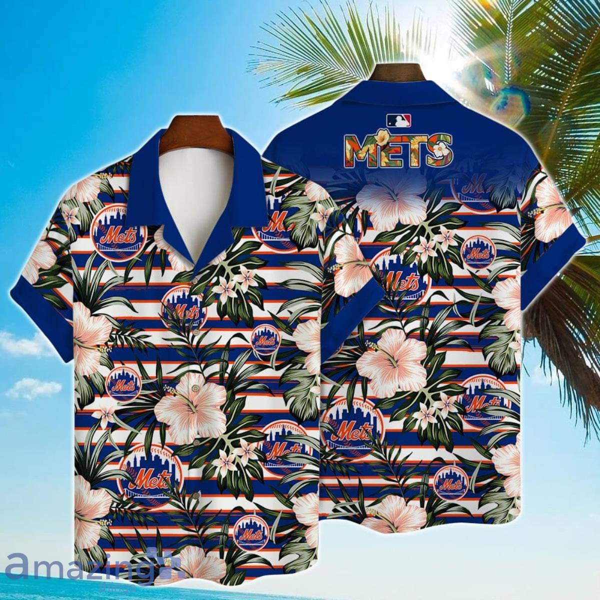 New York Mets Major League Baseball Print Hawaiian Shirt 2023