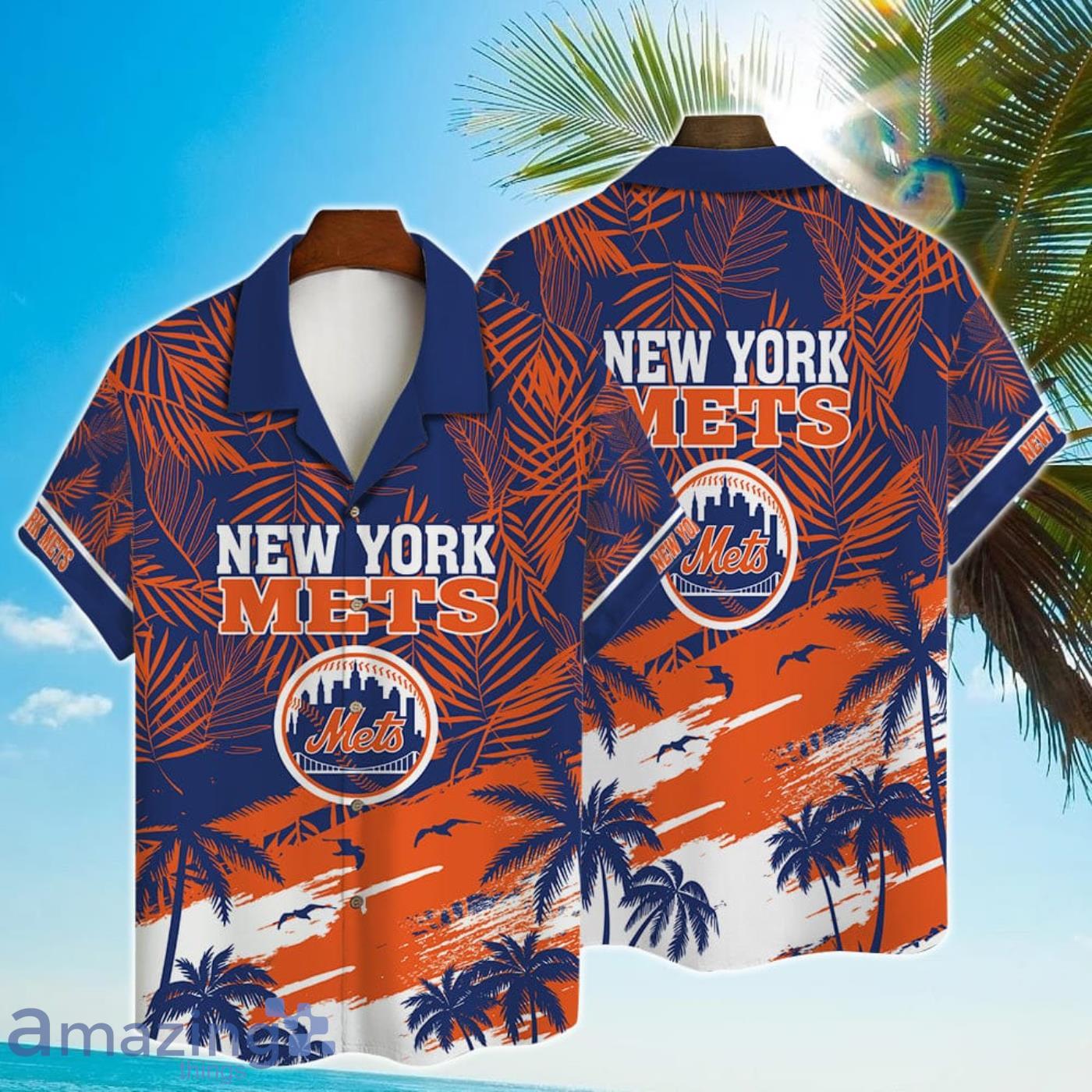 New York Mets MLB Palm tree Hawaiian Shirt - LIMITED EDITION