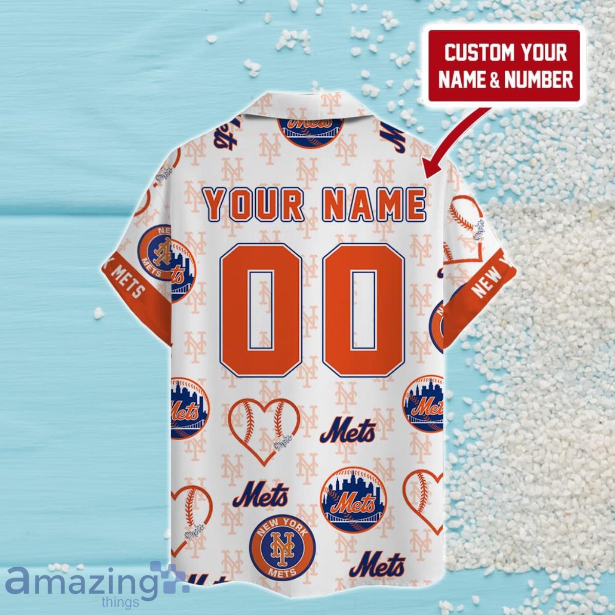New York Mets Personalized Jerseys Customized Shirts with Any Name