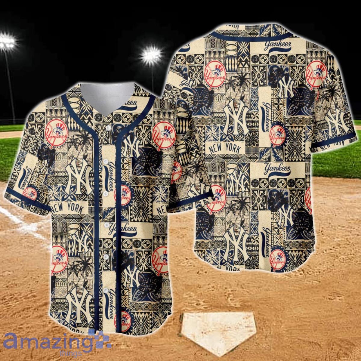 New York Yankees - Major League Baseball AOP Baseball Jersey Product Photo 1