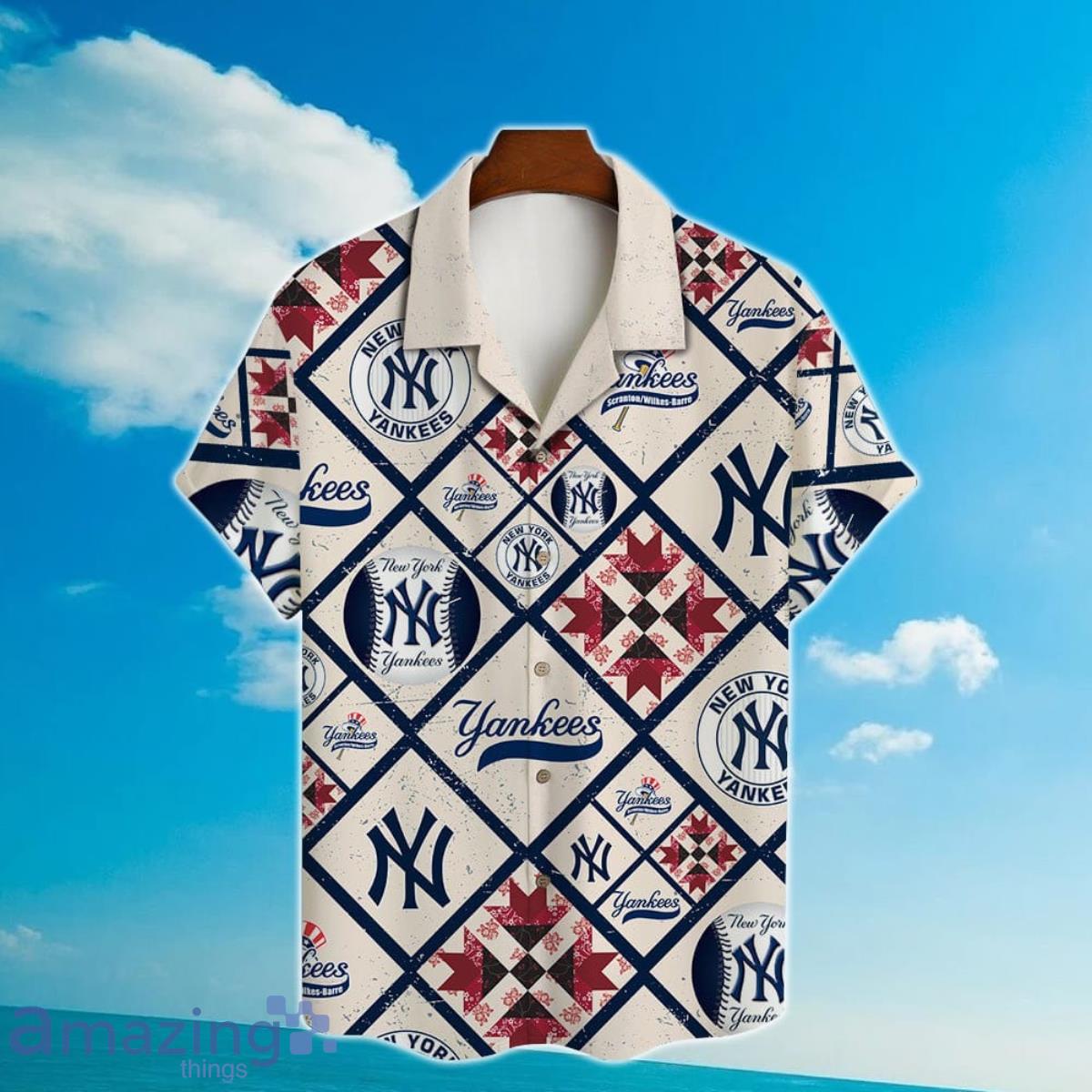 New York Yankees Major League Baseball MLB 3D Hawaiian Shirt For