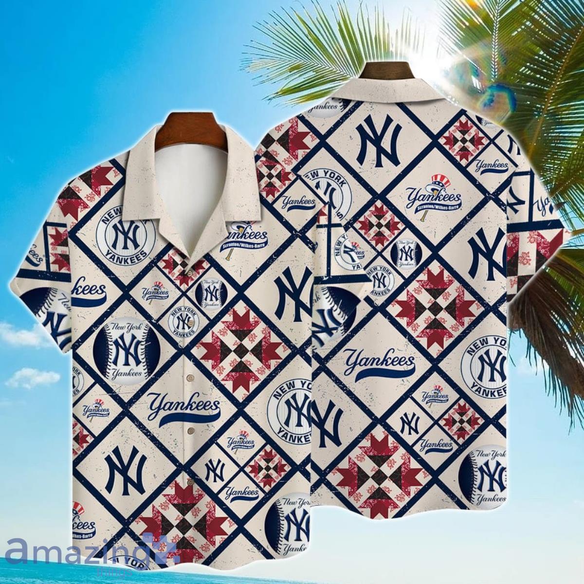 NewYork Yankees MLB Summer 3D Hawaiian Shirt For Men Women