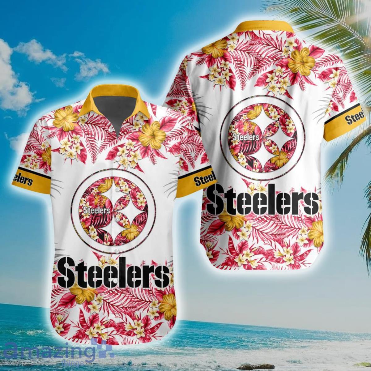 NFL Pittsburgh Steelers Special Floral Hawaiian Shirt