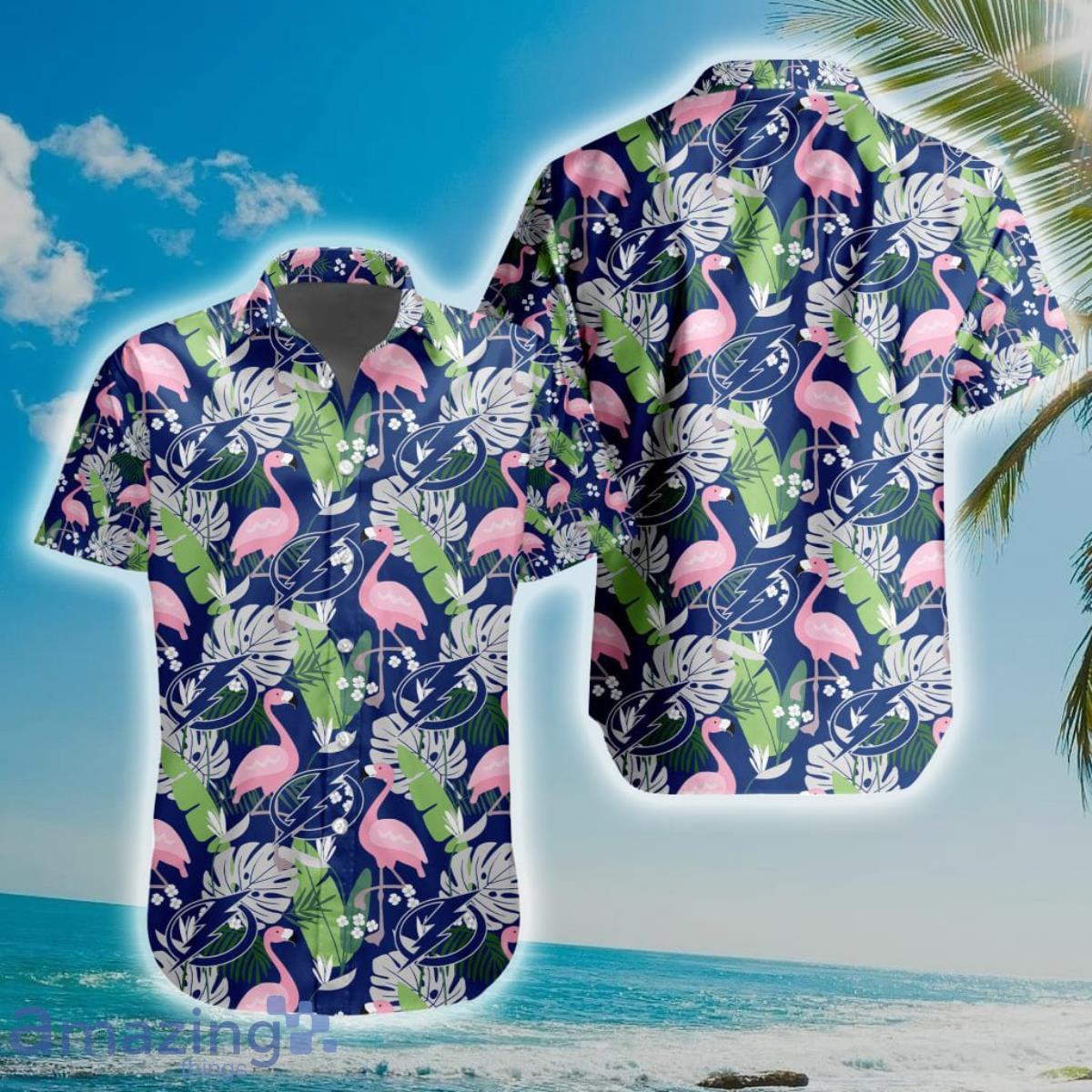 Tampa Bay Lightning NHL Flower Hawaiian Shirt Great Gift For Fans