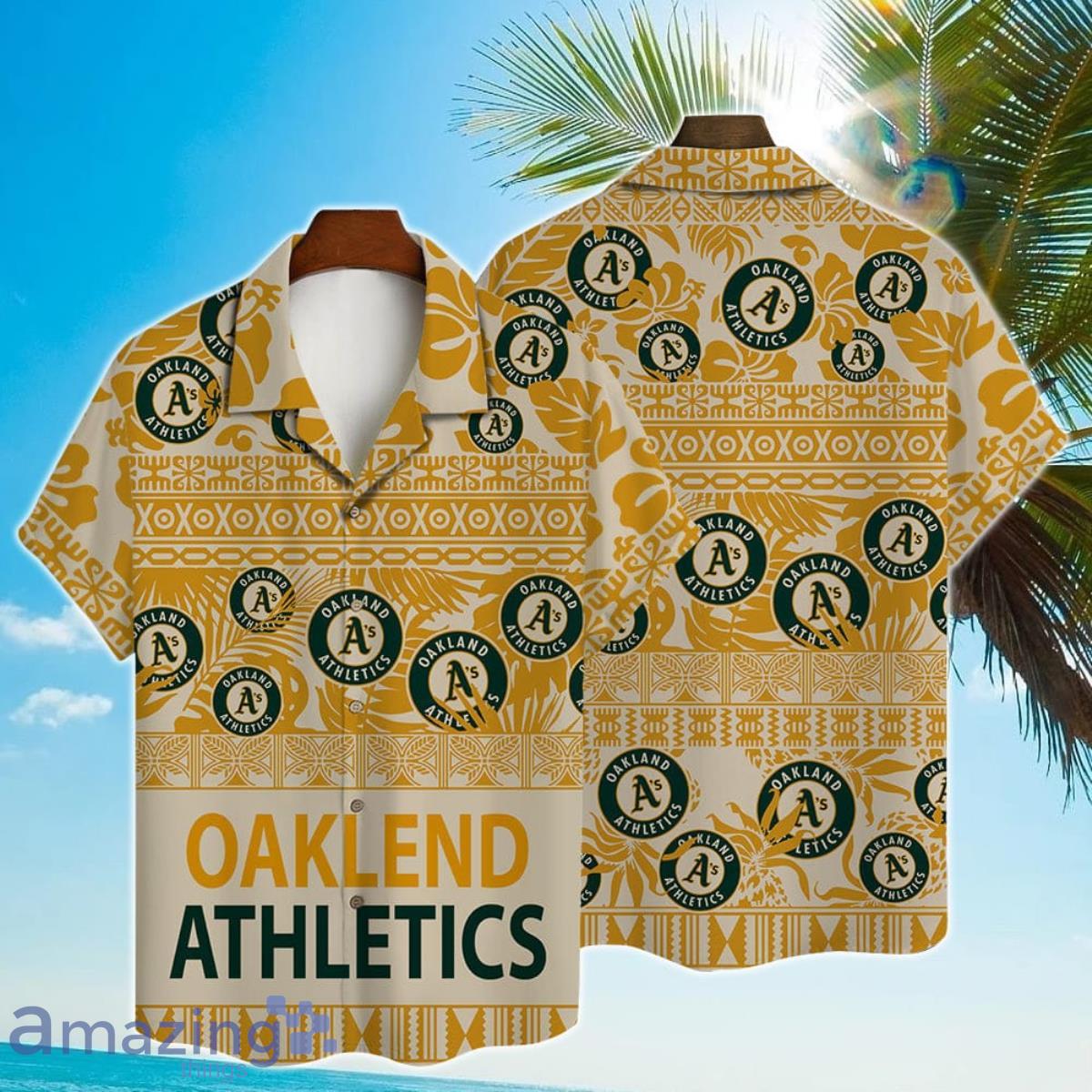Oakland Athletics Major League Baseball MLB 2023 AOP Hawaiian Shirt For  Real Fans
