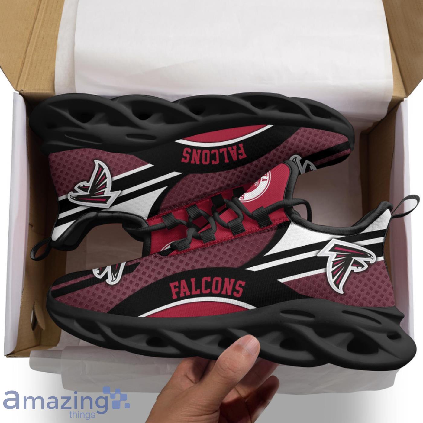 One-of-a-Kind Personalized Atlanta Falcons NFL Max Soul Shoes Product Photo 2