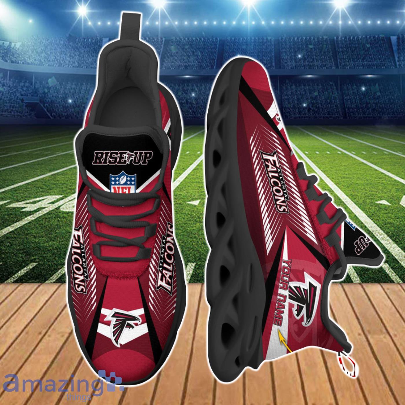 Personalized Atlanta Falcons NFL Max Soul Shoes Product Photo 2