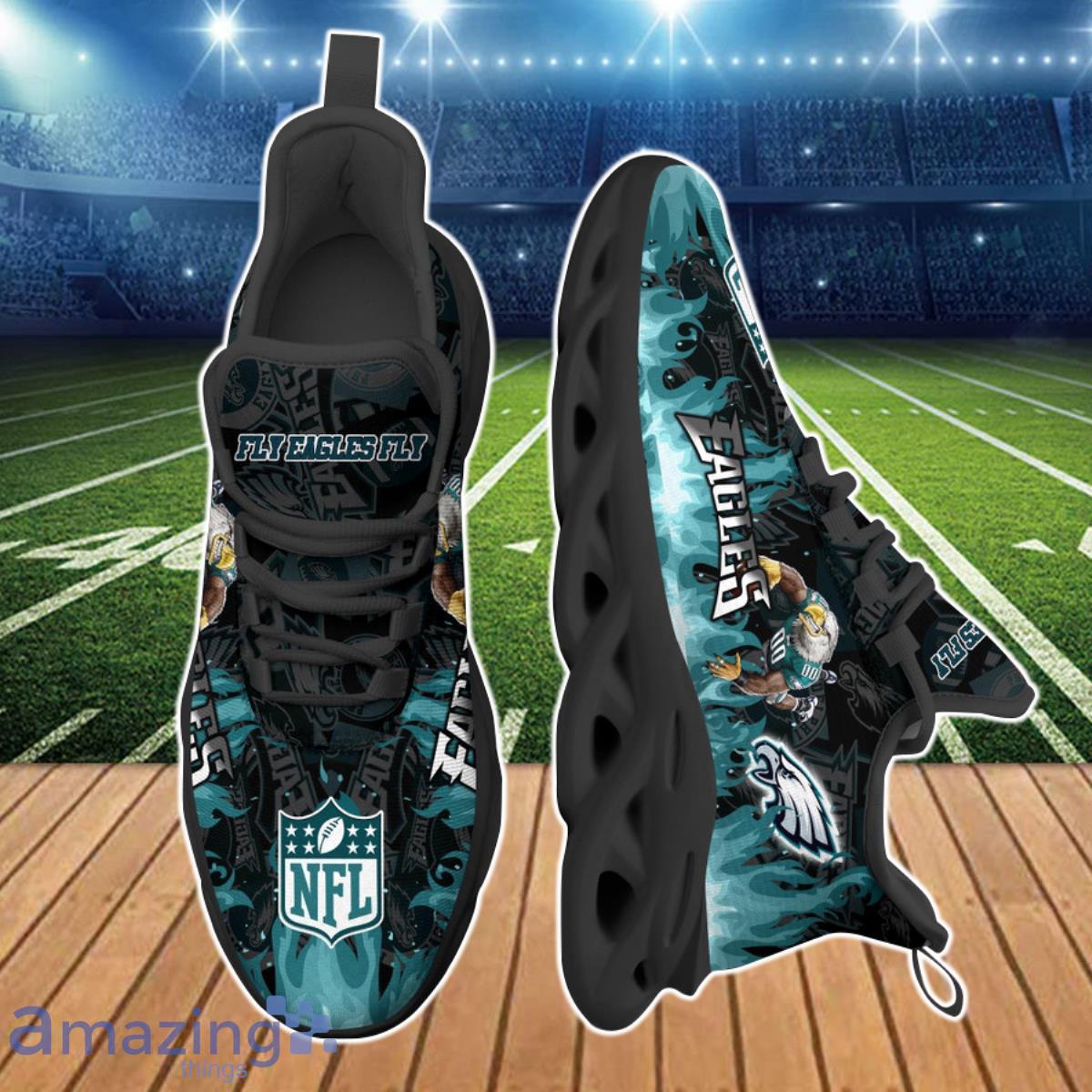 Philadelphia Eagles NFL Clunky Max Soul Shoes Best Gift For Fans Product Photo 2