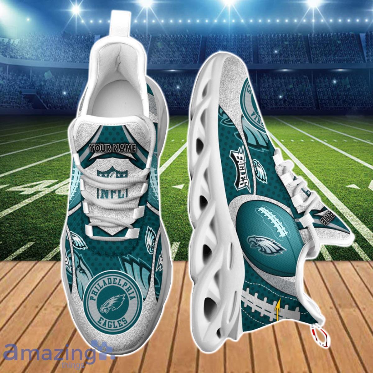 Philadelphia Eagles Personalized NFL Max Soul Shoes Style Gift