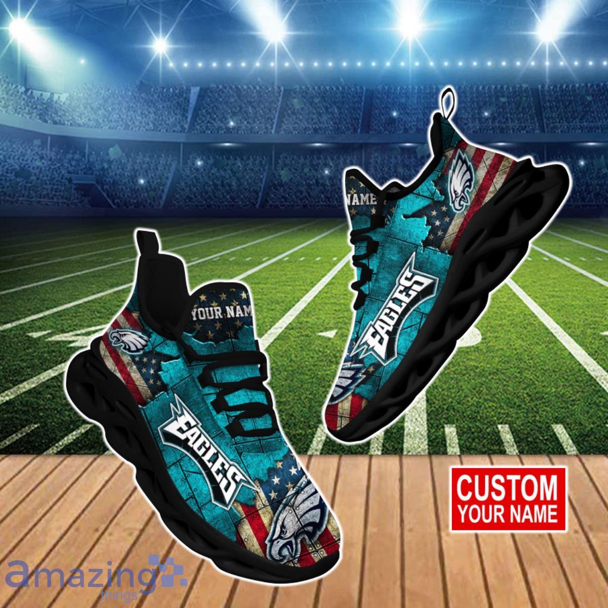Philadelphia Eagles NFL Clunky Max Soul Shoes Custom Name Special Gift For Men And Women Fans Product Photo 1