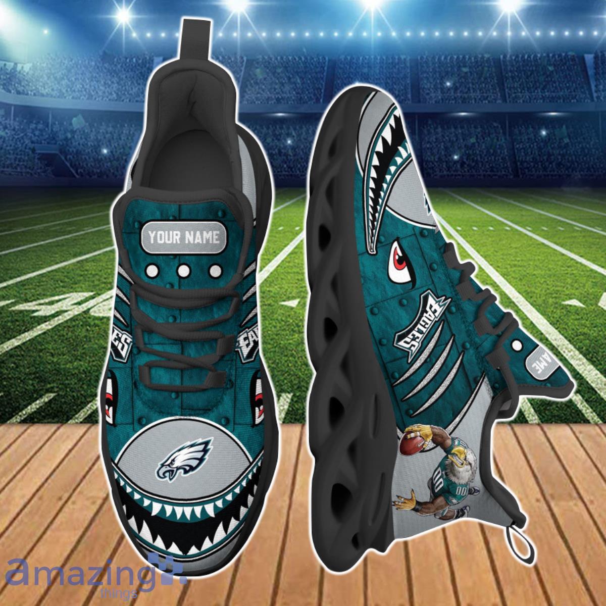 Philadelphia Eagles NFL Clunky Max Soul Shoes Custom Name Unique Gift For Fans Product Photo 2
