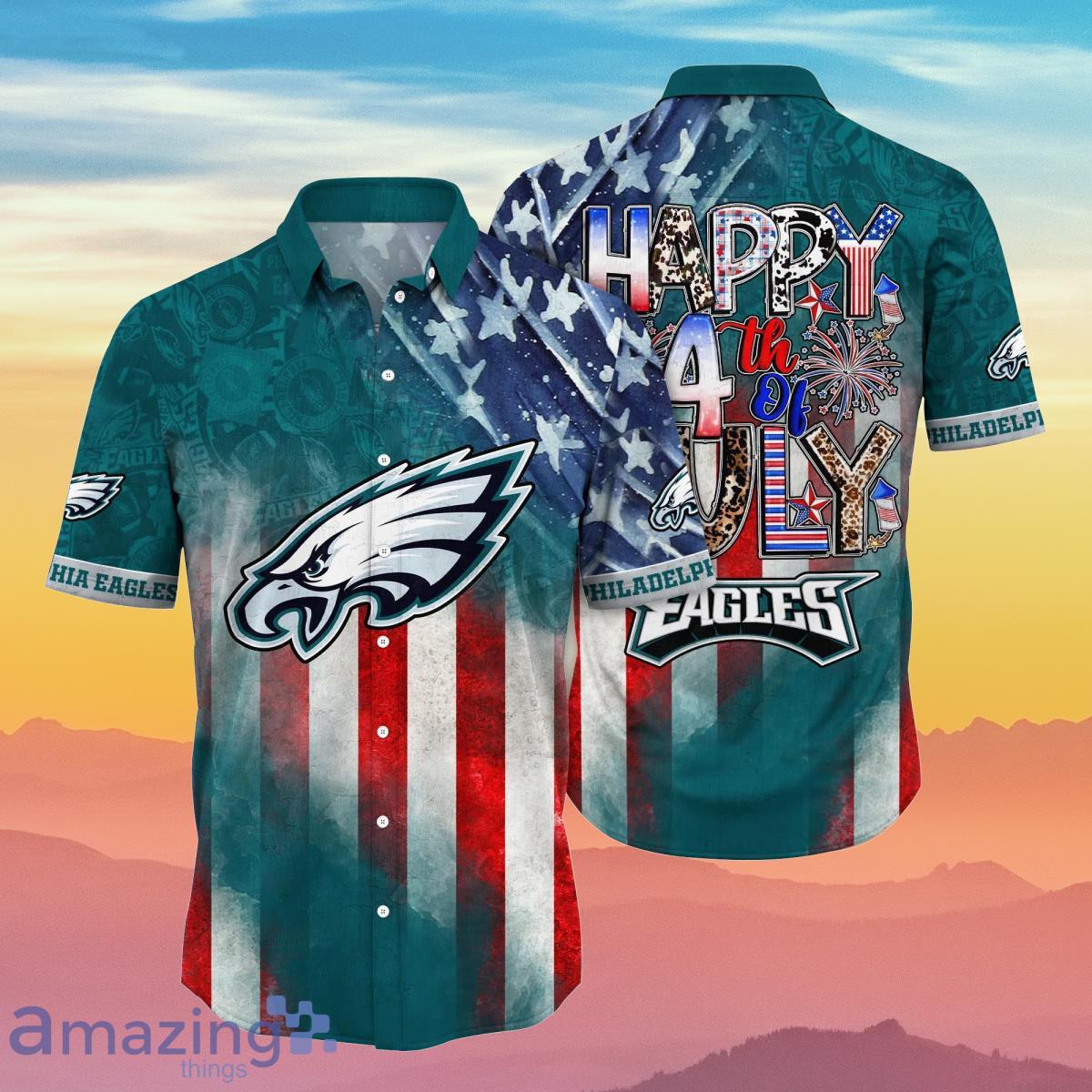 Philadelphia Eagles NFL Personalized Hawaiian Shirt Gift For Men Women Fans