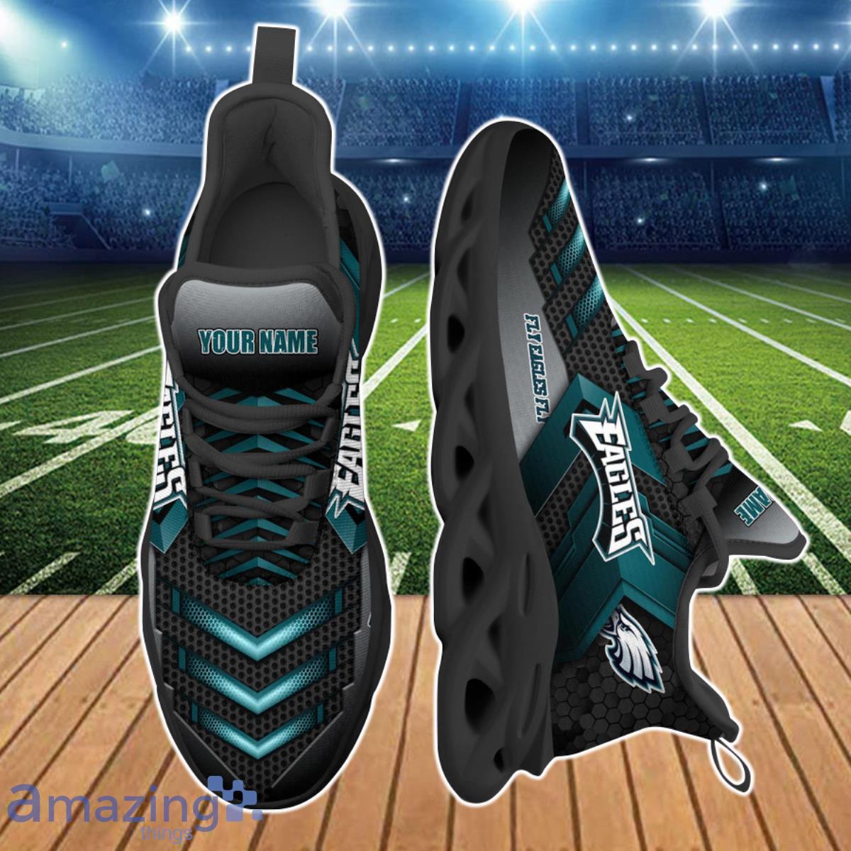 Philadelphia Eagles NFL Max Soul Shoes Custom Name image Philadelphia Eagles NFL Max Soul Shoes Custom Name Product Photo 2