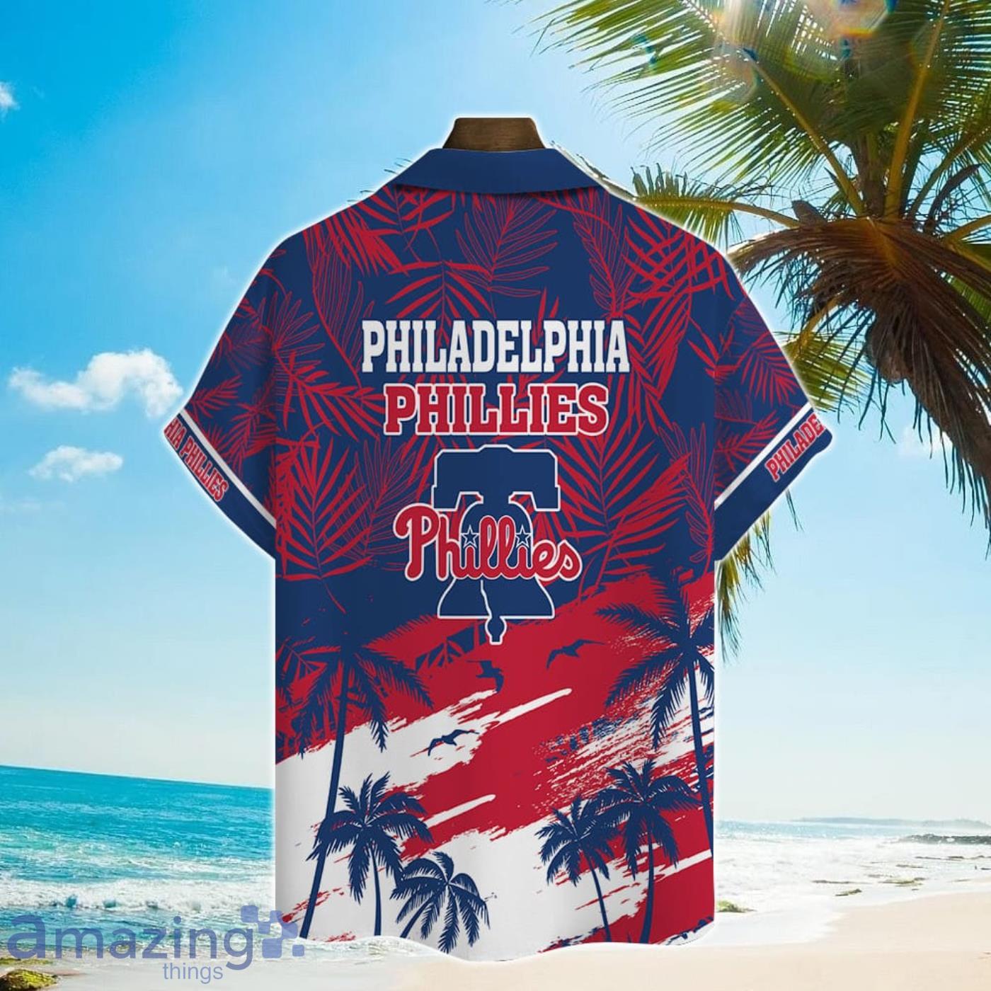 Philadelphia Phillies Major League Baseball 3D Print Hawaiian Shirt
