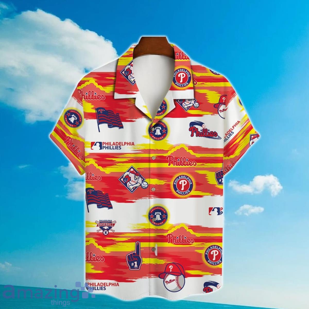 Philadelphia Phillies Major League Baseball 3D Print Hawaiian Shirt -  Freedomdesign