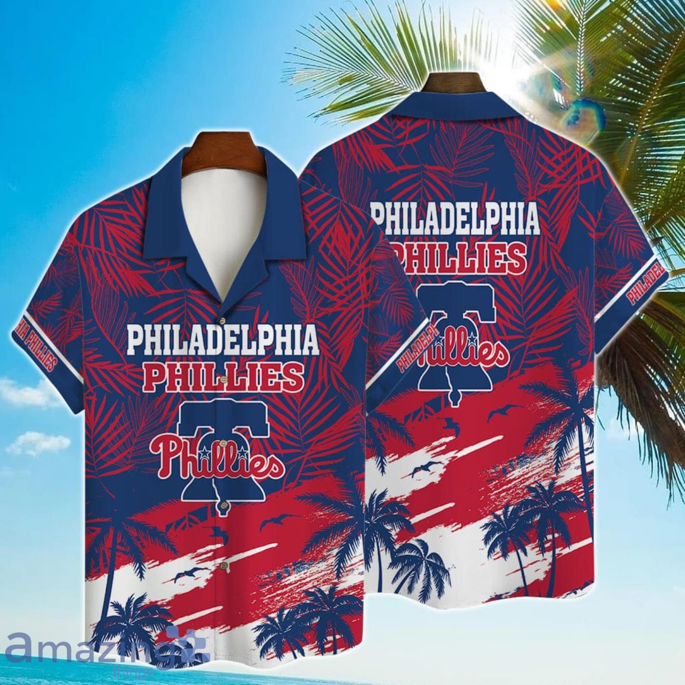 Philadelphia Phillies MLB Custom Name Habicus Palm Trees And