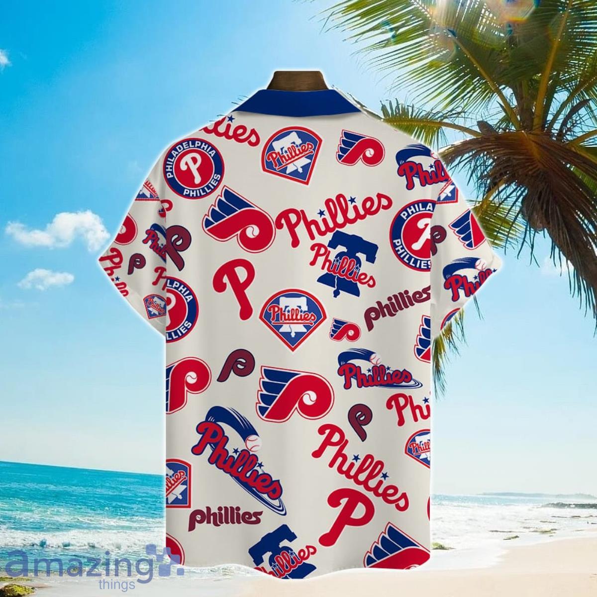 Philadelphia Phillies Major League Baseball MLB 3D Hawaiian Shirt For Real  Fans