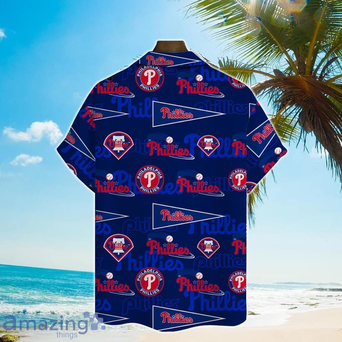 Philadelphia Phillies Major League Baseball 3D Print Hawaiian Shirt For  True Fans