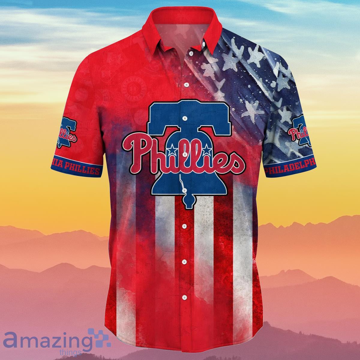 Philadelphia Phillies Logo MLB Hawaii Polo Shirt For Fans - Freedomdesign