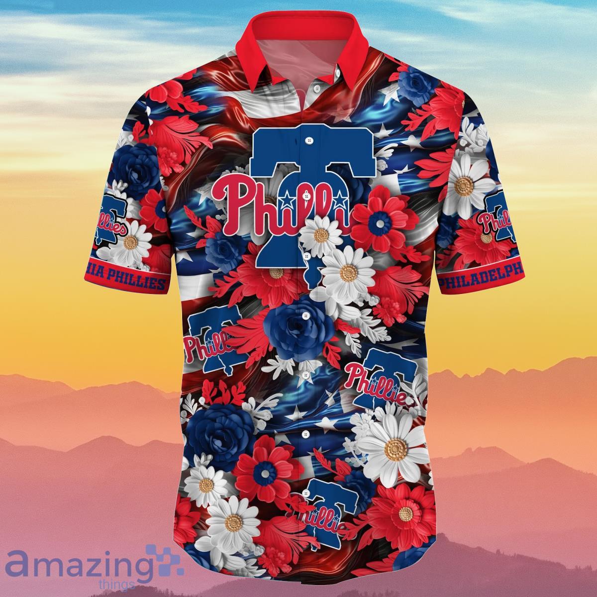Philadelphia Phillies MLB Hawaiian Shirt 4th Of July Independence Day  Special Gift For Men And Women Fans