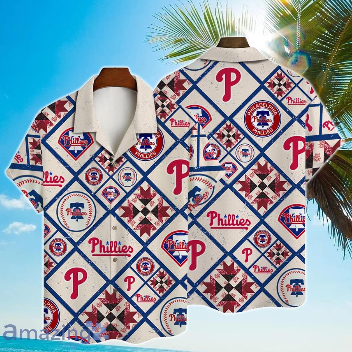 Philadelphia Phillies Mlb Summer 3D Short Sleeve Hawaiian Shirt