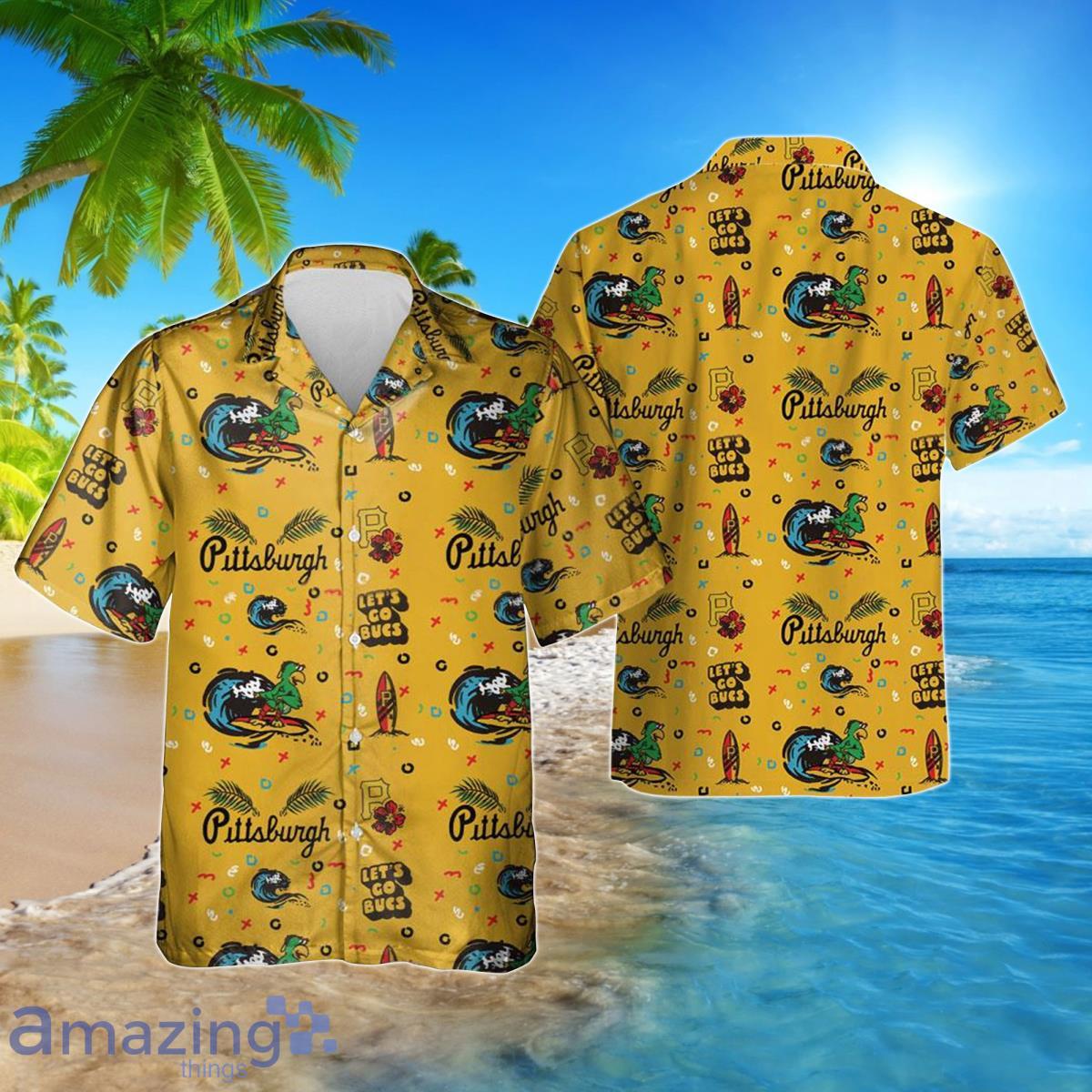 Pittsburgh Pirates Hawaiian Shirt And Shorts For Men Women Giveaway 2023 Product Photo 2