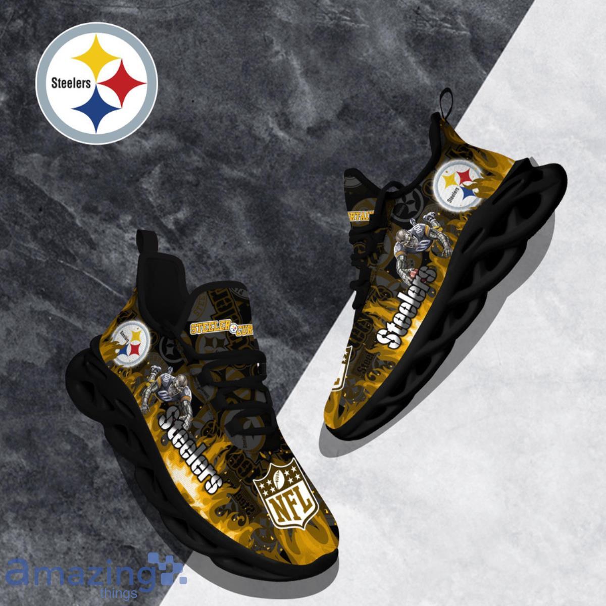 Pittsburgh Steelers NFL Clunky Max Soul Shoes Best Gift For Fans