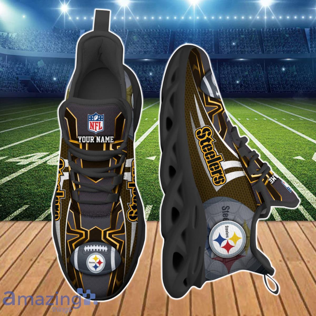 Pittsburgh Steelers NFL Clunky Max Soul Shoes Custom Name Best Gift For Men  And Women Fans