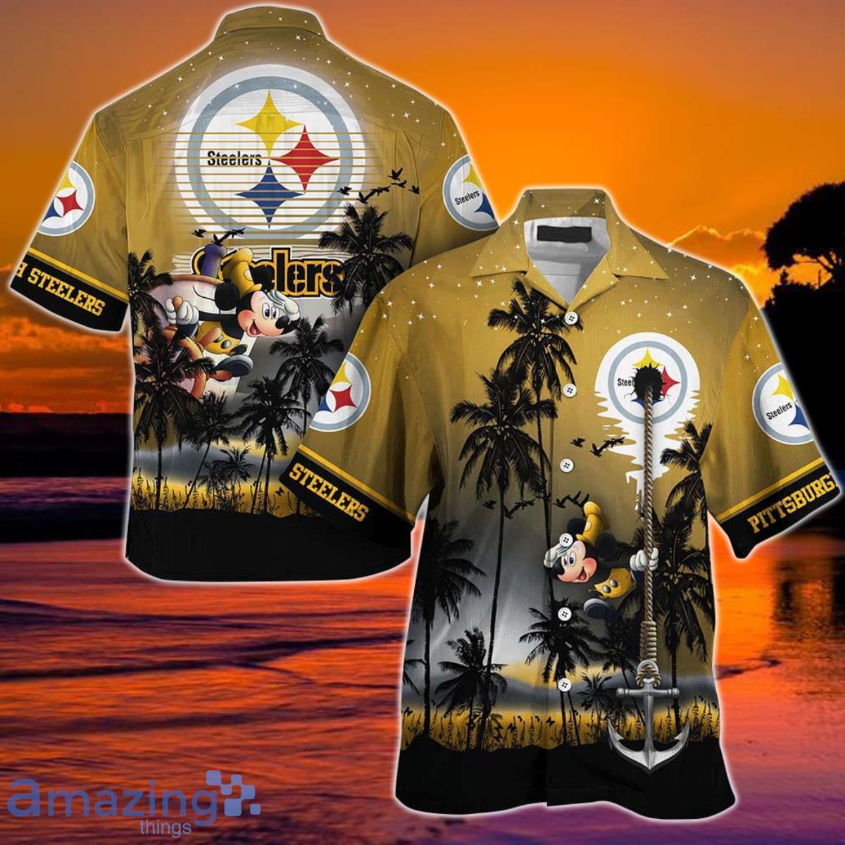 Pittsburgh Steelers NFL Football Hawaiian Shirt This Summer Gift For Men Women Product Photo 1