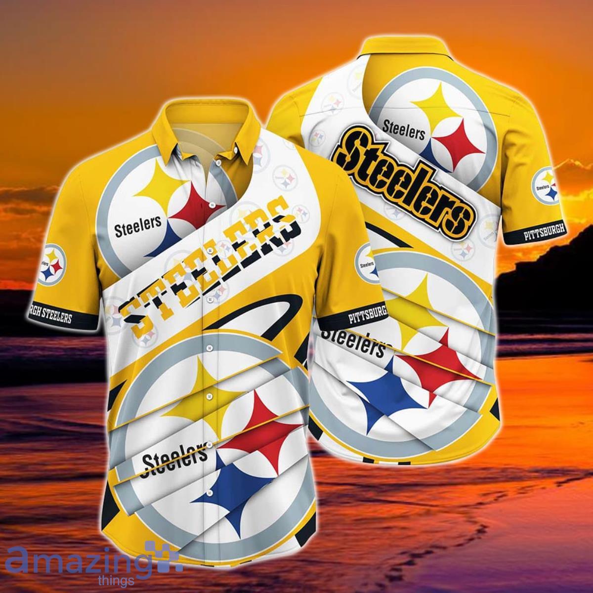 Pittsburgh Steelers NFL Hawaiian Shirt, Style Vintage Summer Beach