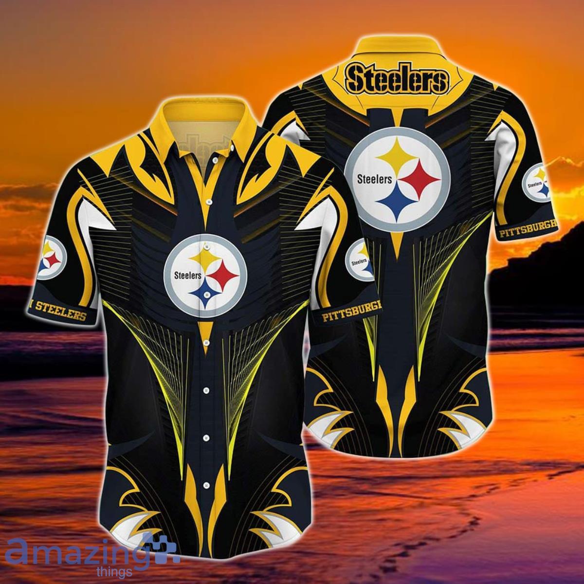 Pittsburgh Steelers Football Team Vacation Hawaiian Shirt And Short