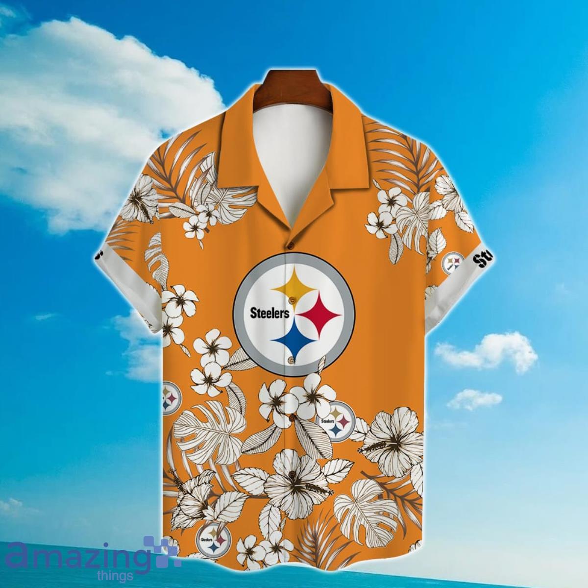 Pittsburgh Steelers 2023 AOP Hawaiian Shirt Style 9 For Men And