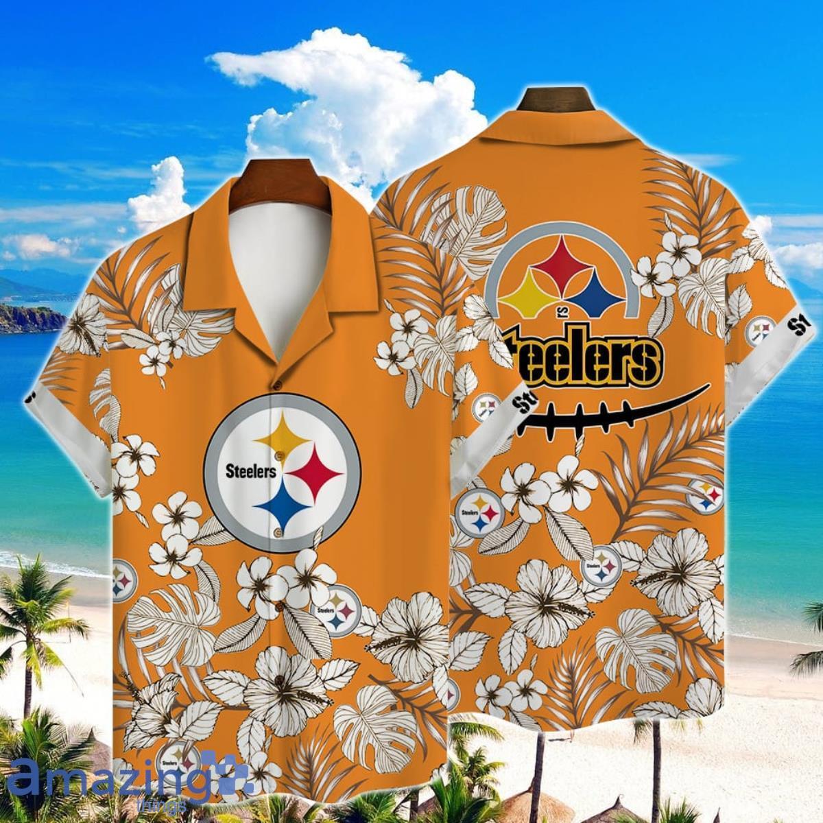 Pittsburgh Steelers 2023 AOP Hawaiian Shirt Style 9 For Men And