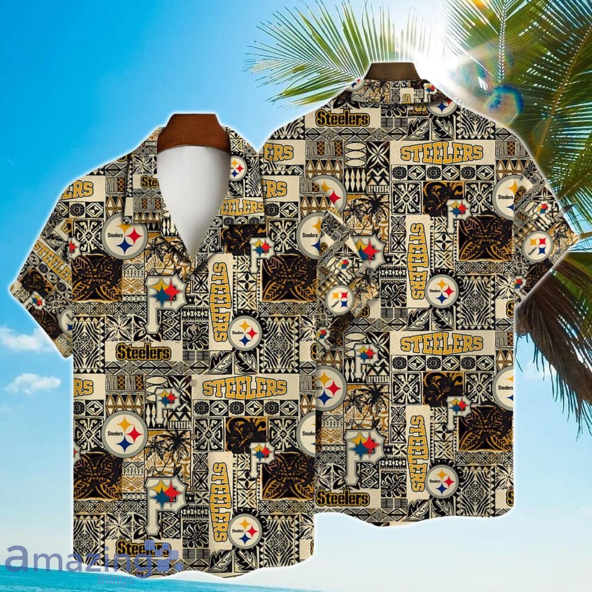Pittsburgh Steelers NFL National Football League 2023 AOP Hawaiian Shirt Product Photo 1