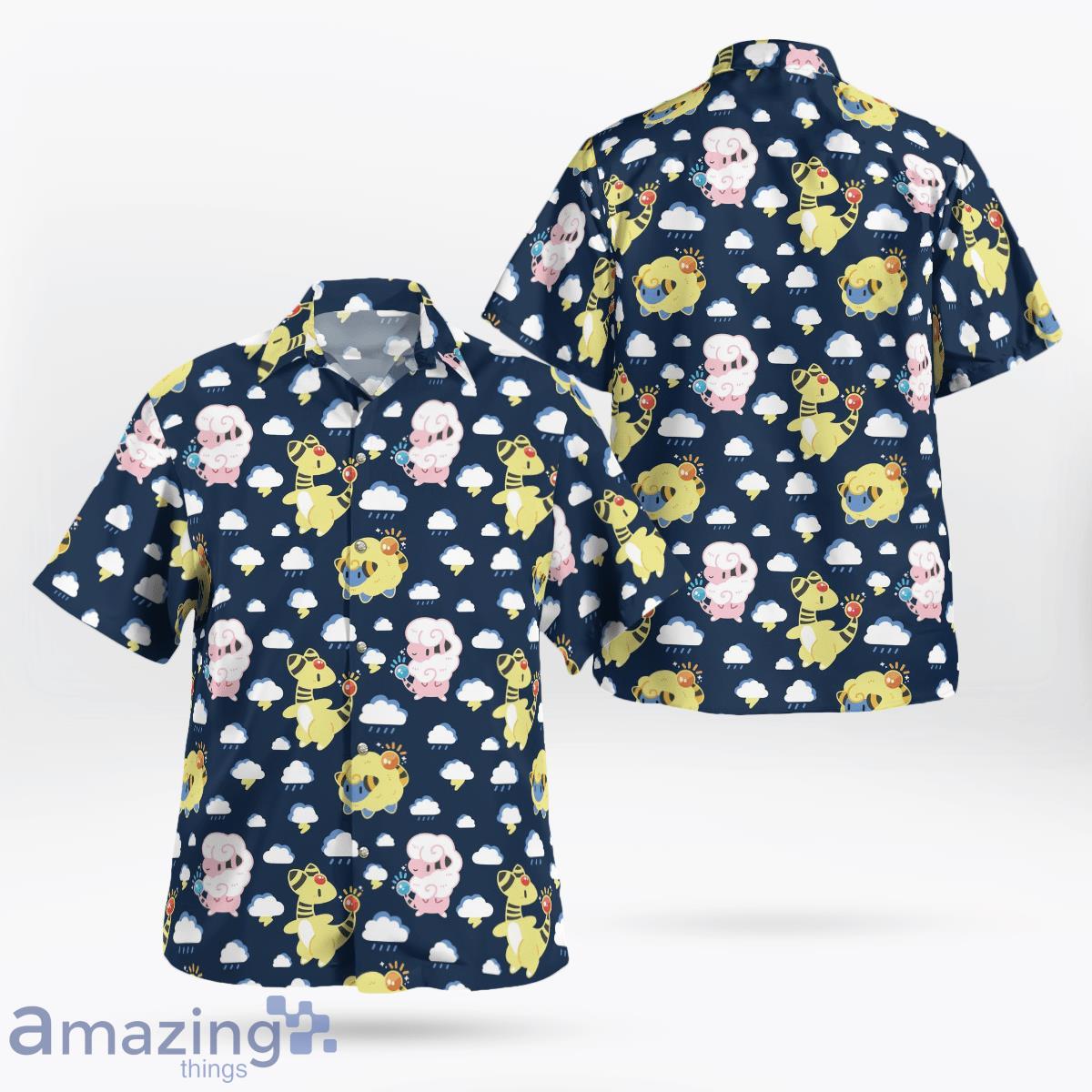 Pokemon Meripu Pattern Hawaiian Shirt Product Photo 1