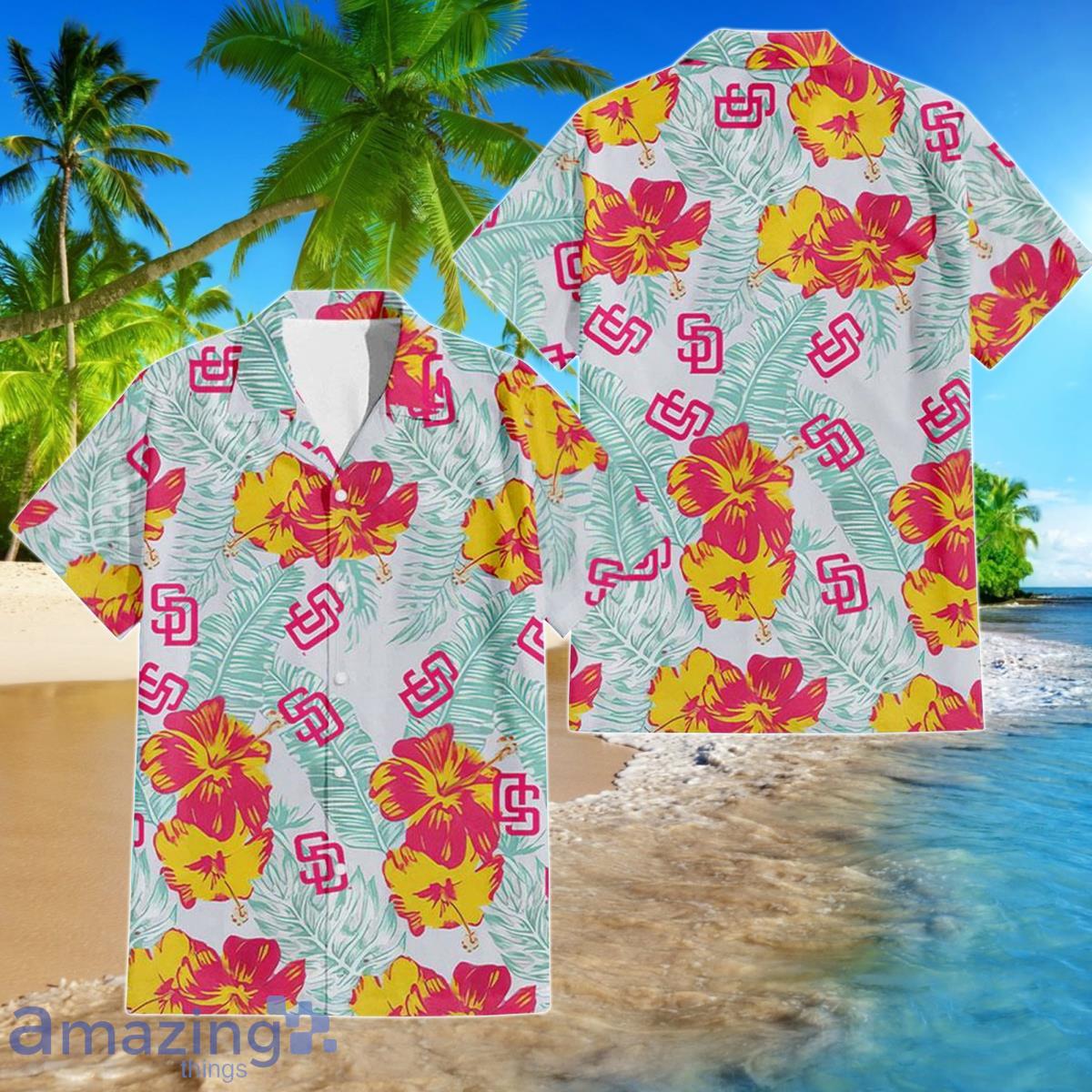 San Diego Padres Hawaiian Shirt And Shorts For Men Women Giveaway 2023 Product Photo 1