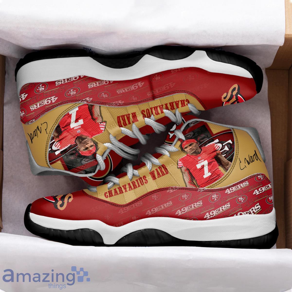 San Francisco 49ers Charvarius Ward Air Jordan 11 Shoes For Men And Women Product Photo 2