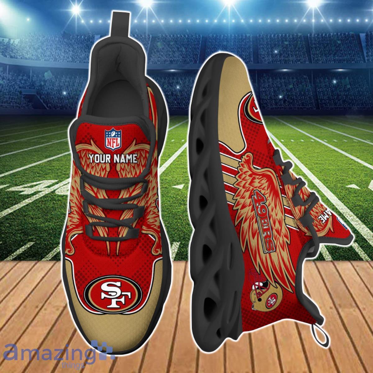 San Francisco 49ers NFL Clunky Max Soul Shoes Custom Name Best Gift For Men And Women Fans image San Francisco 49ers NFL Clunky Max Soul Shoes Custom Name Best Gift For Men And Women Fans Product Photo 2