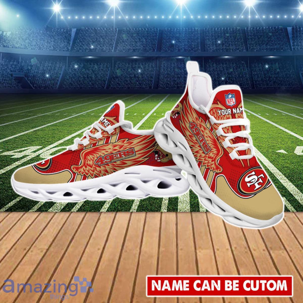 San Francisco 49ers NFL Clunky Max Soul Shoes Custom Name Best Gift For Men And Women Fans image San Francisco 49ers NFL Clunky Max Soul Shoes Custom Name Best Gift For Men And Women Fans Product Photo 3