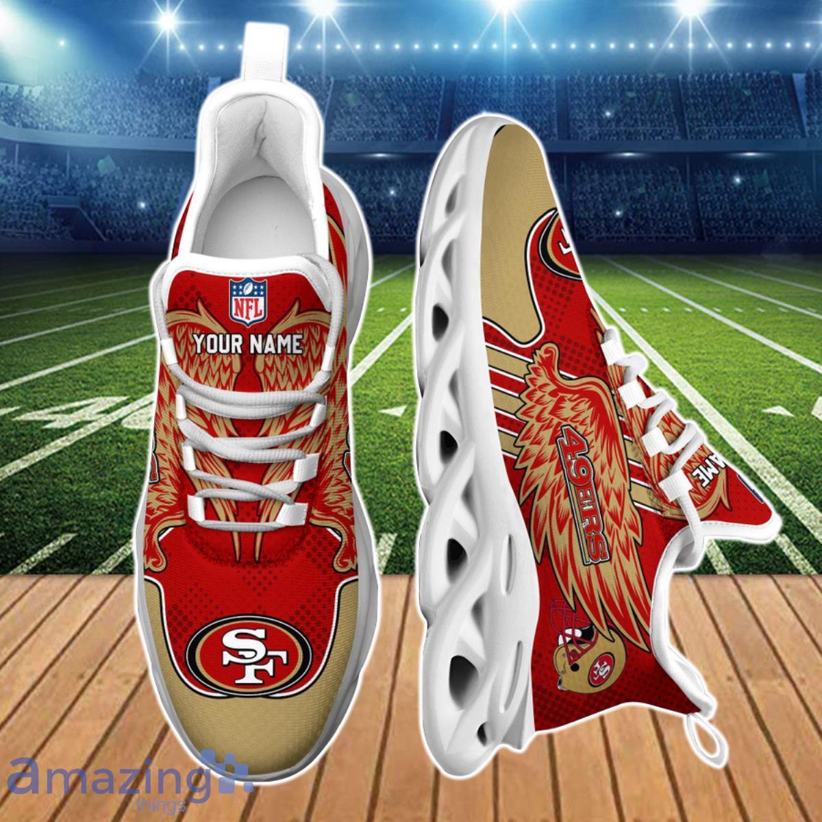 San Francisco 49ers NFL Clunky Max Soul Shoes Custom Name Best Gift For Men And Women Fans image San Francisco 49ers NFL Clunky Max Soul Shoes Custom Name Best Gift For Men And Women Fans Product Photo 4